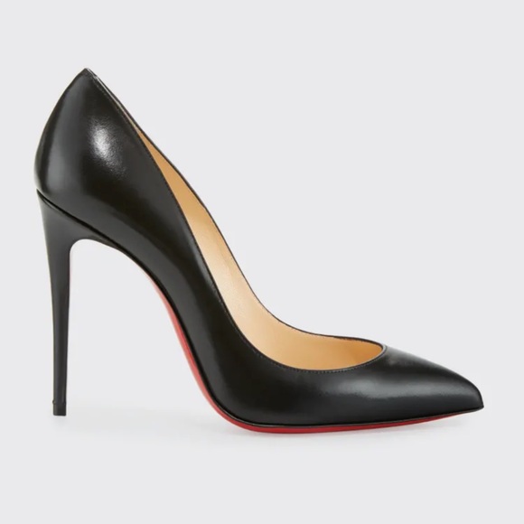 Christian Louboutin Black Pigalle Heels 100mm - Picture 2 of 12